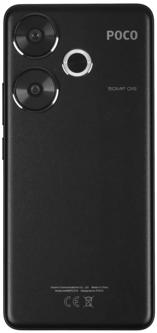 Смартфон POCO F6 256 ГБ черный