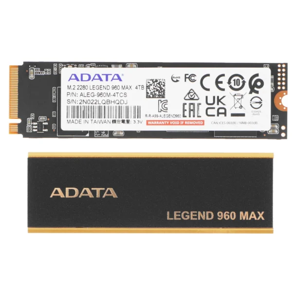4000 ГБ M.2 NVMe накопитель ADATA LEGEND 960 MAX