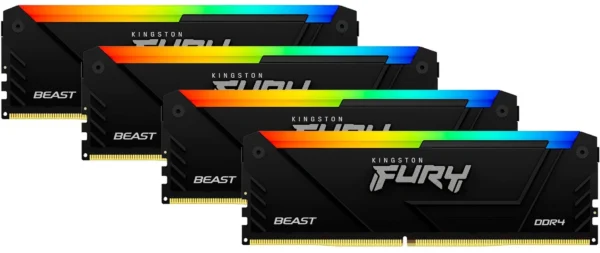 Оперативная память Kingston FURY Beast Black RGB